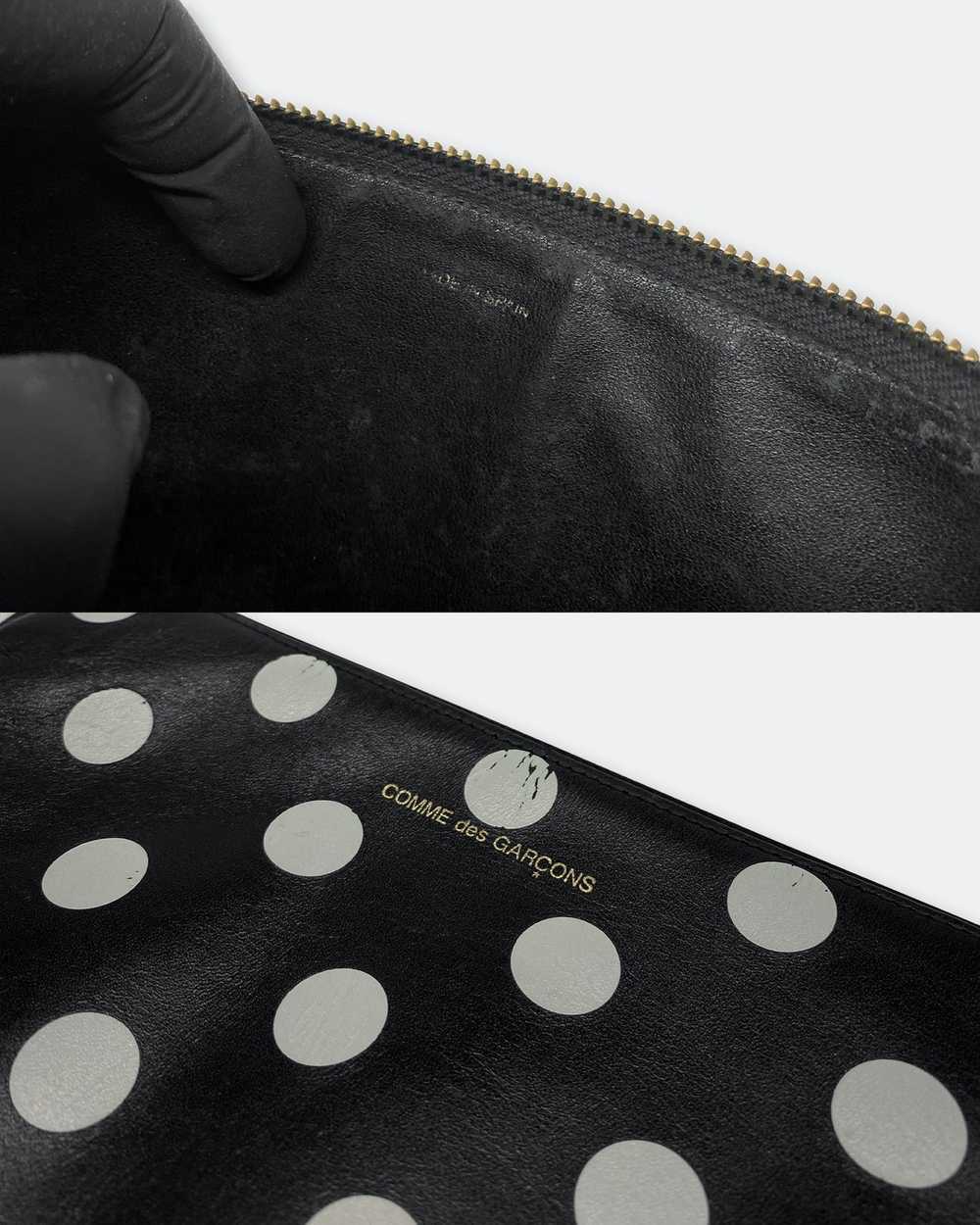 Comme des Garcons 2010s Leather Polka Dots Wallet - image 4