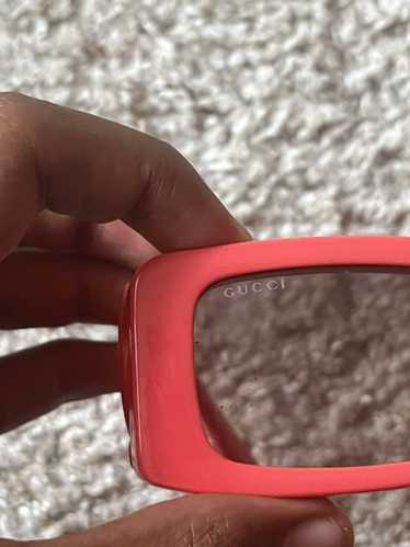 Gucci Gucci GG Rectangle Acetate Sunglasses