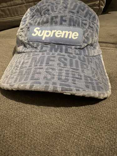 Supreme Supreme Velvet Pattern Camp Cap