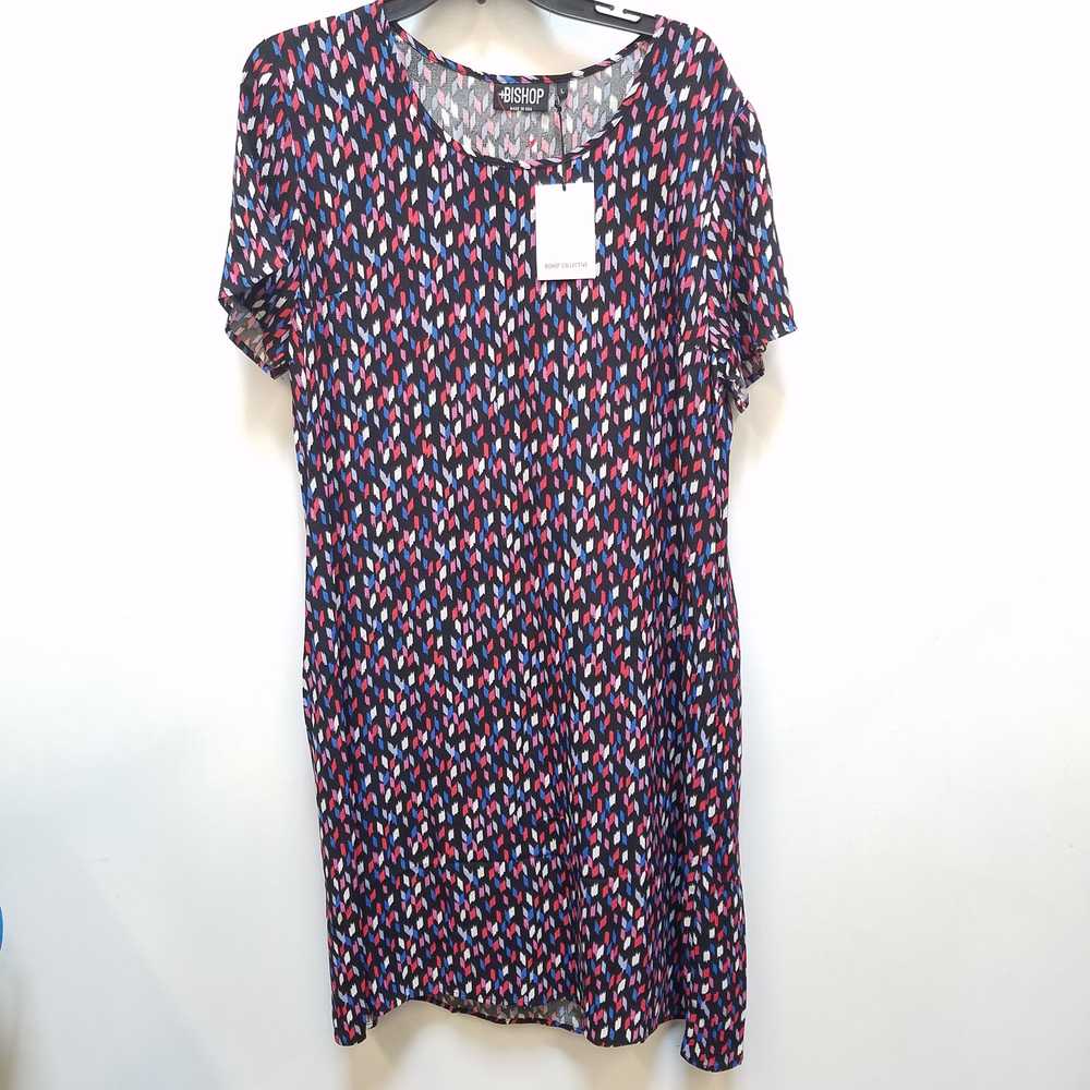 Bishop Women Multicolor Rayon Dress L NWT - image 3