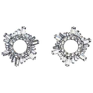 Amina Muaddi Begum crystal earrings - image 1