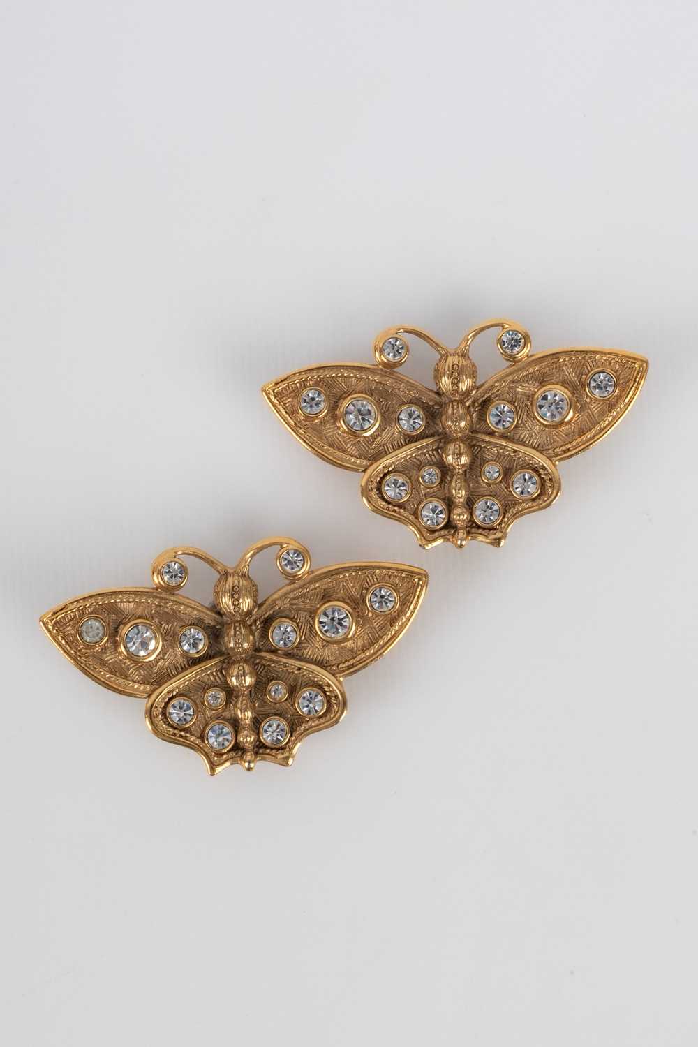 Christian Dior "Butterflies" earrings - image 2