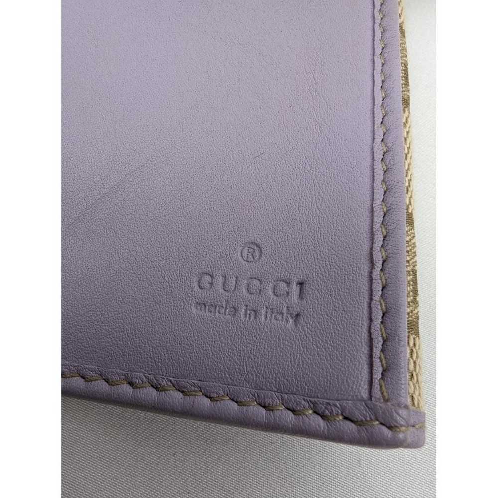 Gucci Continental cloth wallet - image 8