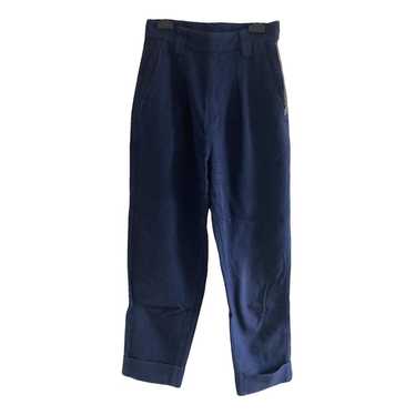 【MARGARET HOWELL】LINEN WIDE TROUSERS Margaret Howell Linen Pant - Gem