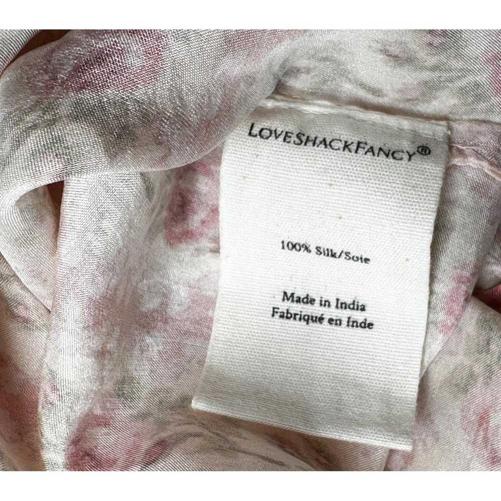 Love Shack Fancy Silk blouse - image 4