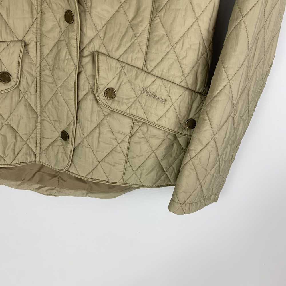 Barbour BARBOUR Flyweight Cavalry quilted beige j… - image 3