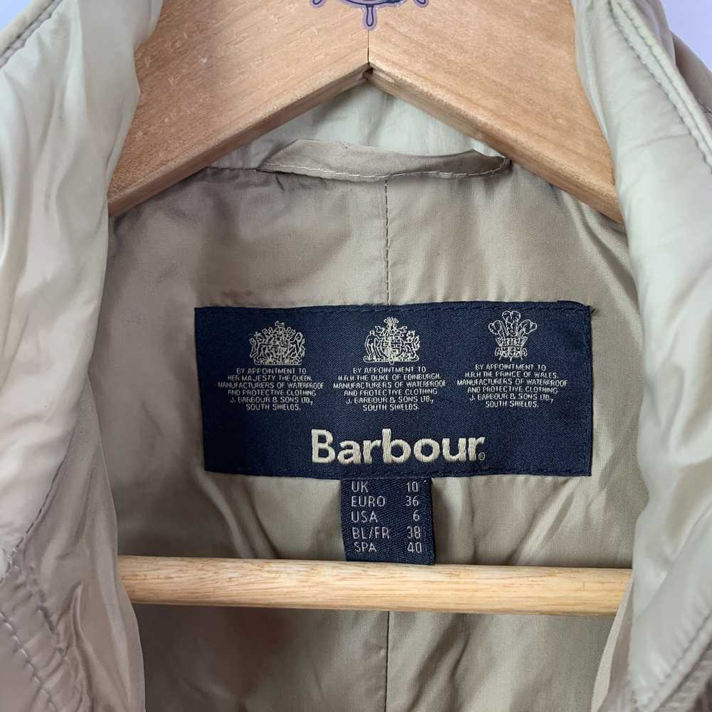 Barbour BARBOUR Flyweight Cavalry quilted beige j… - image 4