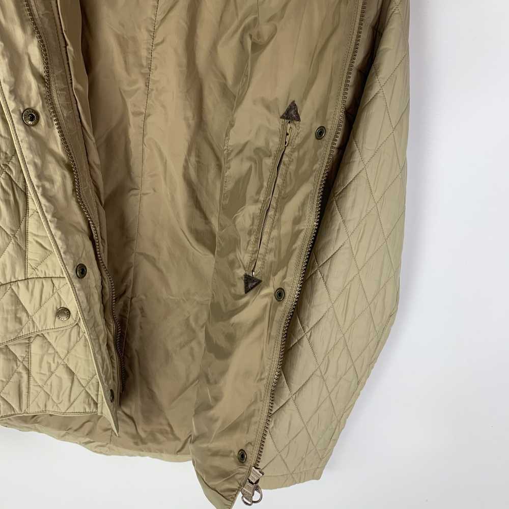 Barbour BARBOUR Flyweight Cavalry quilted beige j… - image 6