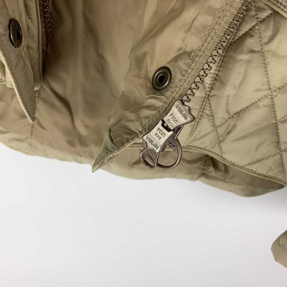 Barbour BARBOUR Flyweight Cavalry quilted beige j… - image 7