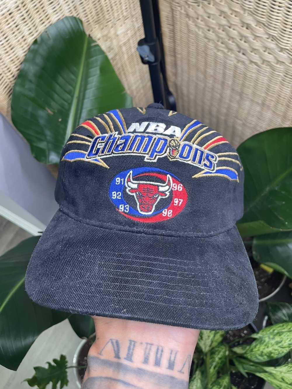 NBA × Vintage Vintage x Bulls x Championship Hat - image 1