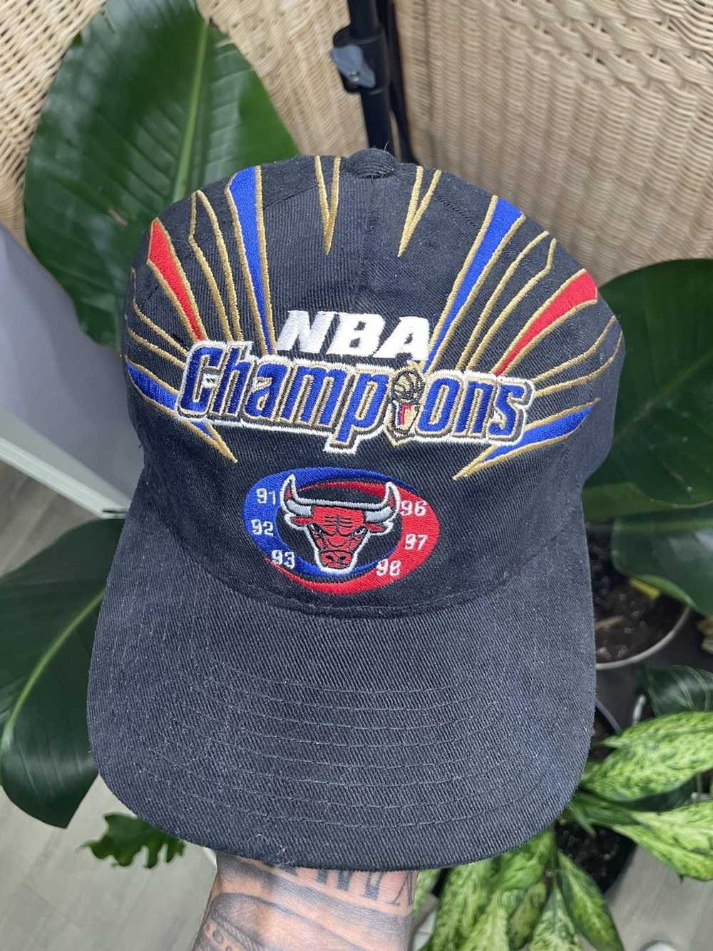 NBA × Vintage Vintage x Bulls x Championship Hat - image 2