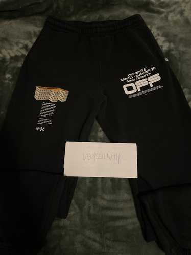 Off-White Off white golden ratio sweatpants