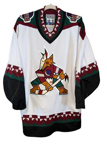 Vintage 90s Arizona Coyotes Kachina Starter NHL Hockey Jersey Sz L