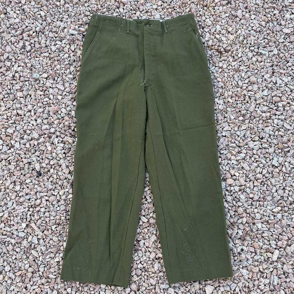 Made In Usa × Vintage WW2 Army Pants - image 1