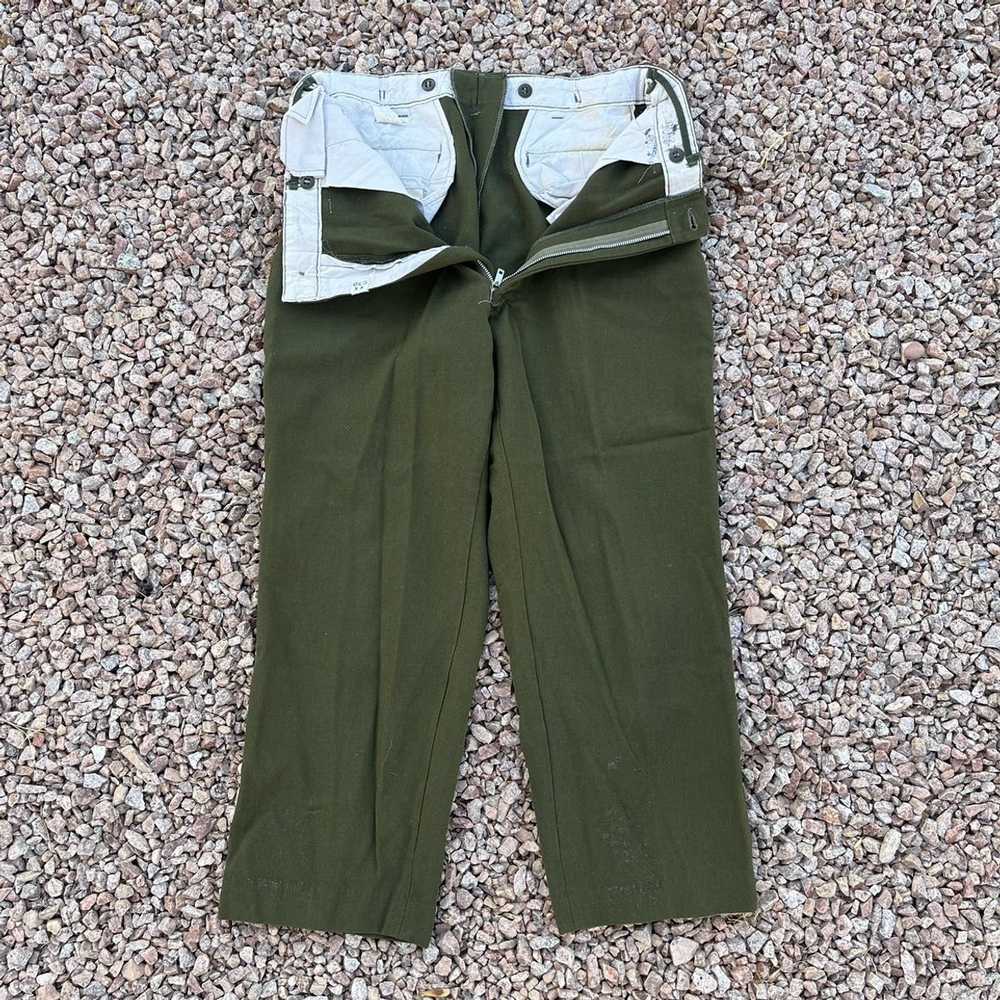 Made In Usa × Vintage WW2 Army Pants - image 2