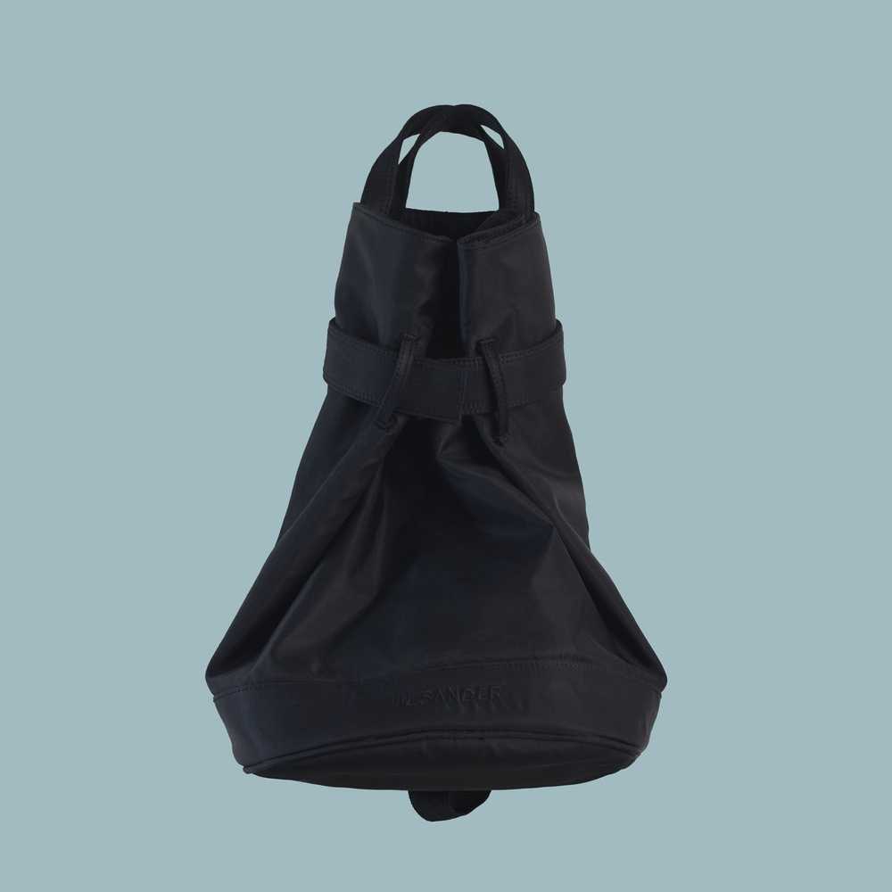Jil Sander JIL SANDER Womens Black Logo Bucket Bag - image 3