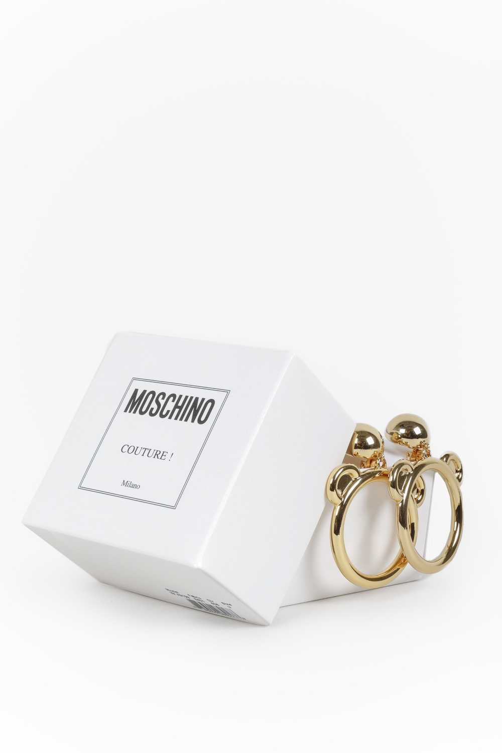 Moschino Moschino Teddy Clip Earrings - image 5