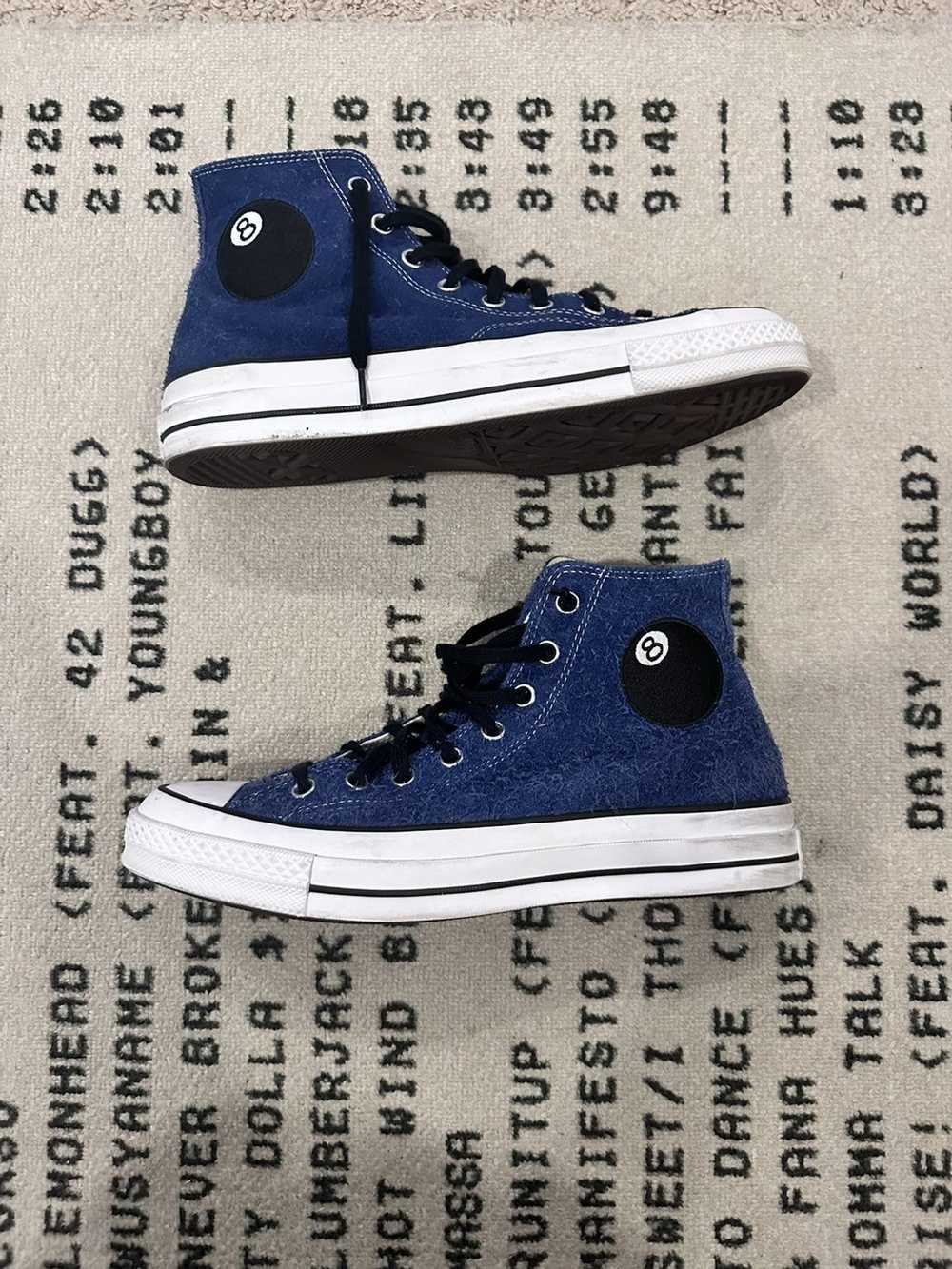 Converse × Stussy Stussy x Chuck 70 High ‘8 Ball’ - image 1