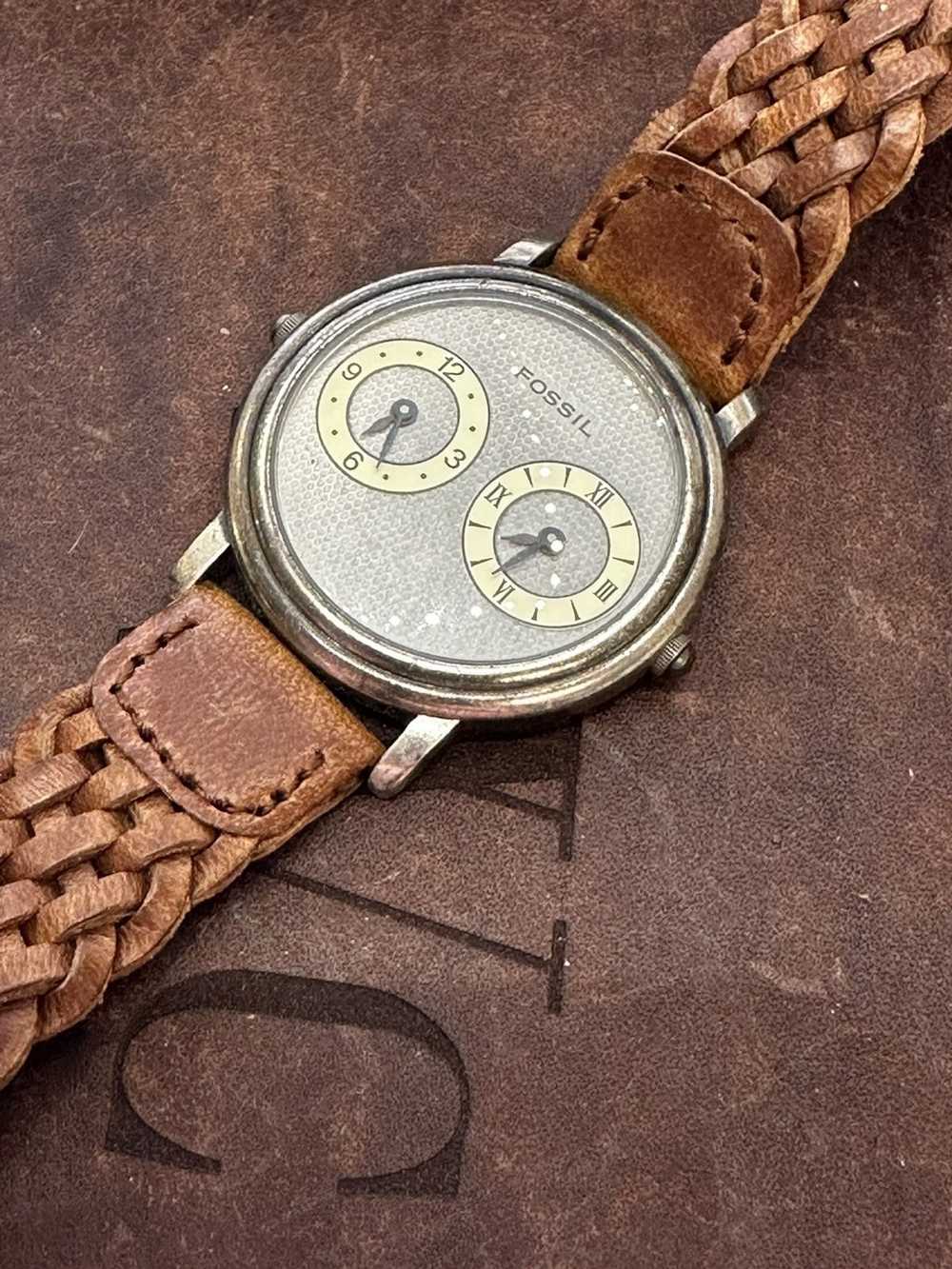 Fossil × Other × Vintage Vintage Fossil Dual Face… - image 2