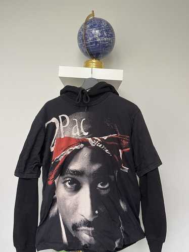 Custom × Vintage Custom made Tupac vintage hoodie