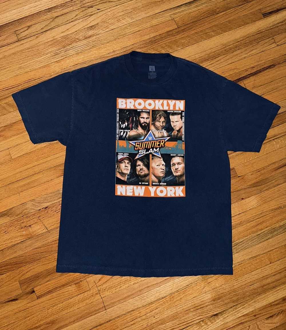 Wwe 2016 WWE Summer Slam Brooklyn New York T-Shirt - image 1