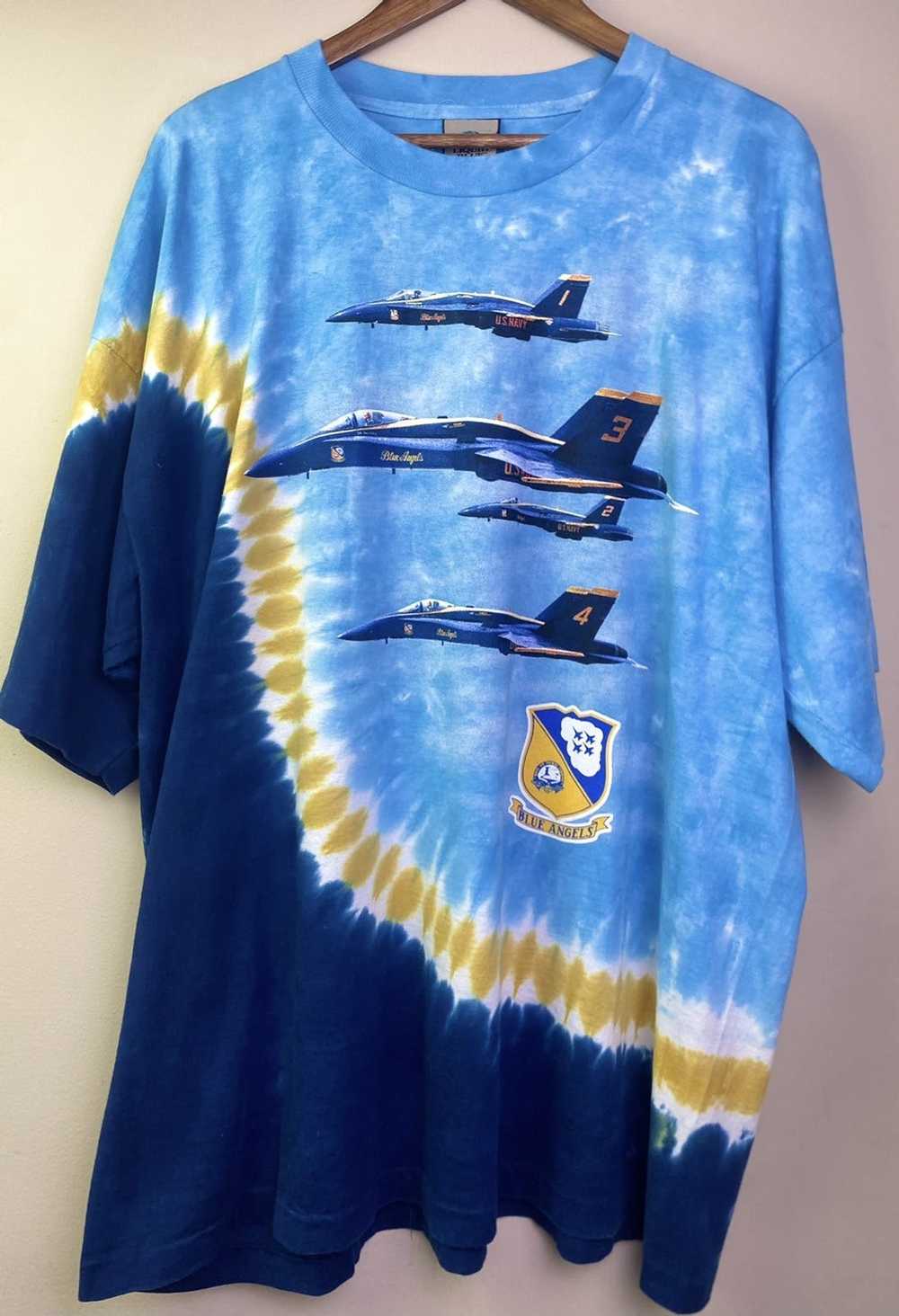 Single stitch blue angels - Gem