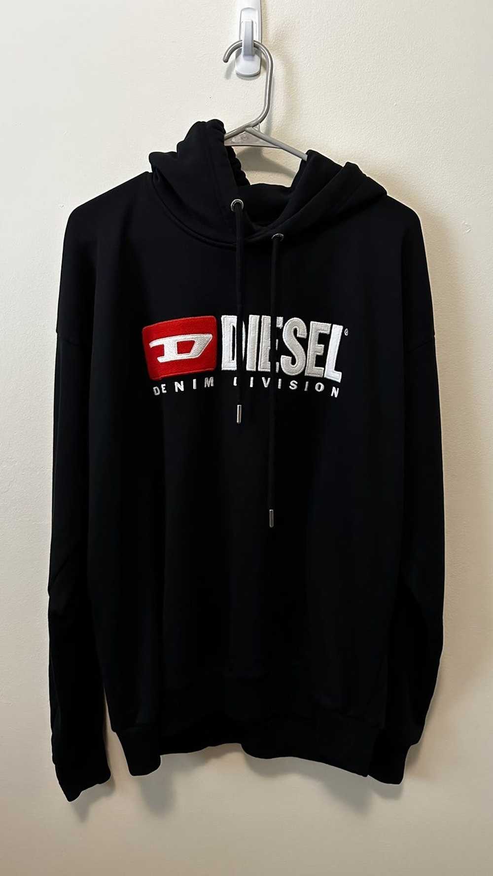 Diesel Black Diesel Hoodie - image 1