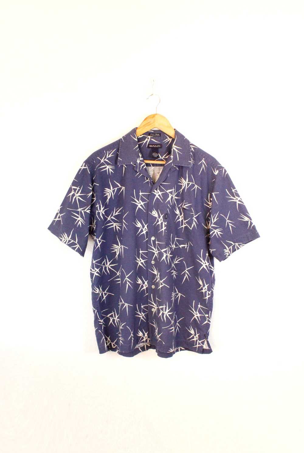 Gant × Hawaiian Shirt × Vintage Gant Nature Patte… - image 1