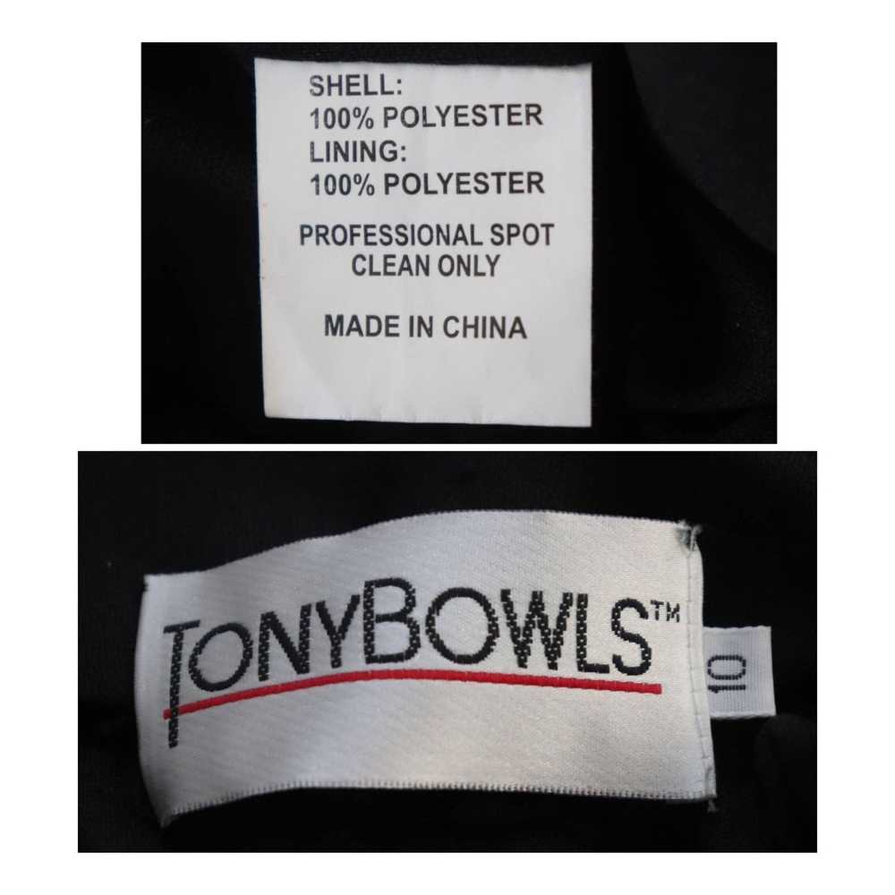 Designer Tony Bowls One Shoulder Embellished Dres… - image 8