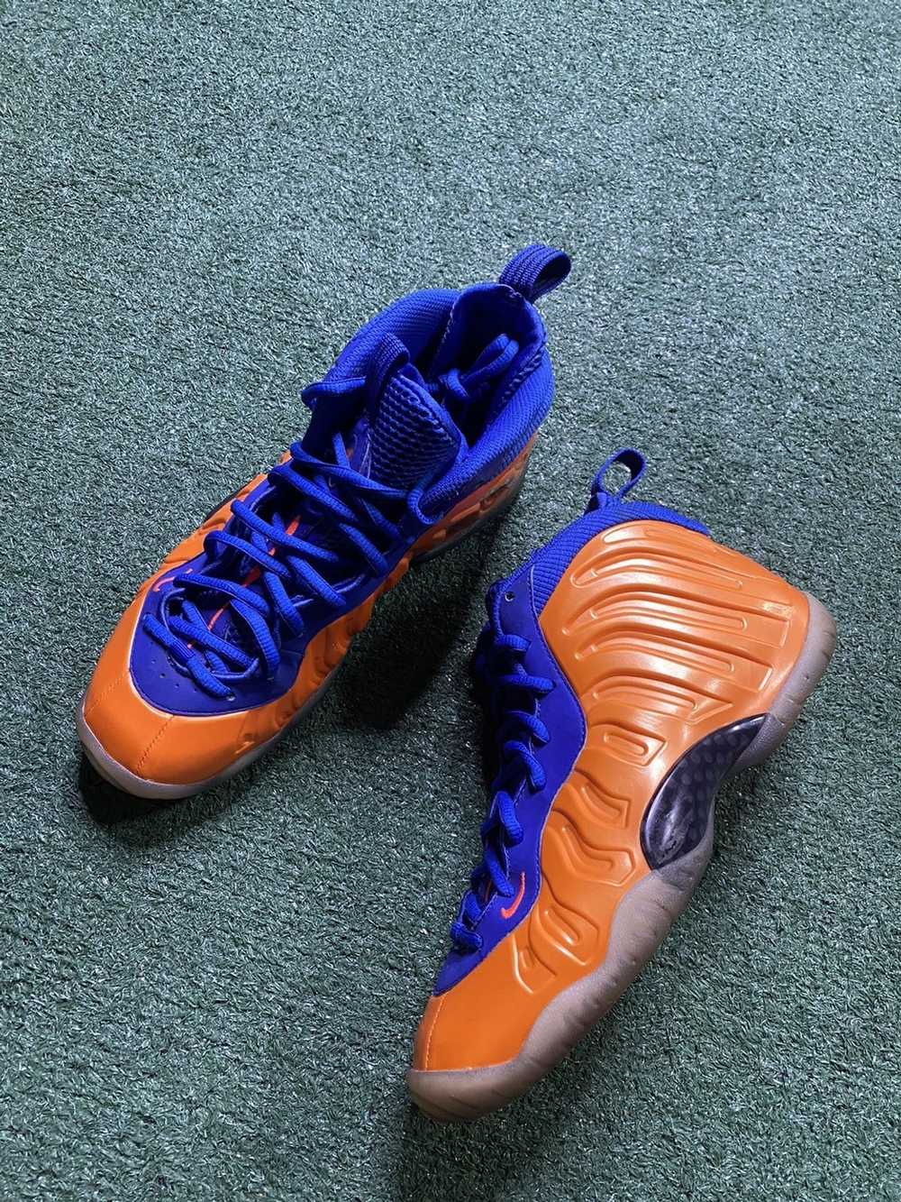 Nike Nike Foamposites New York Knicks Used No Box… - image 3