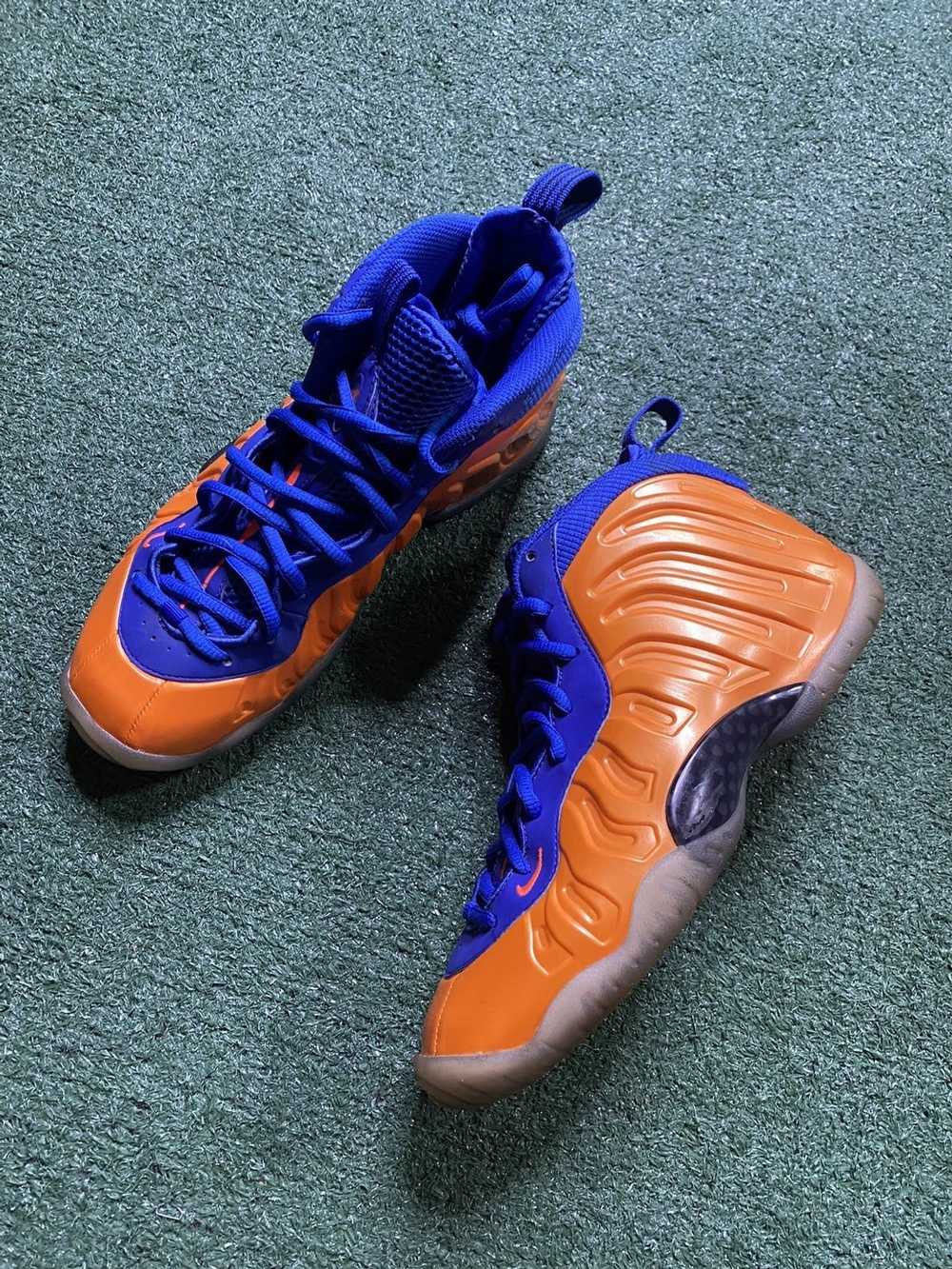 Nike Nike Foamposites New York Knicks Used No Box… - image 4