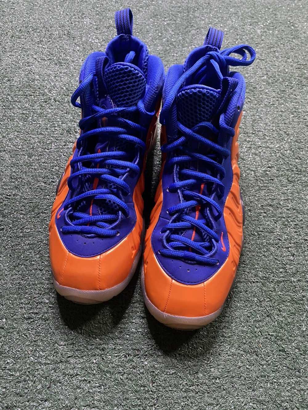 Nike Nike Foamposites New York Knicks Used No Box… - image 7