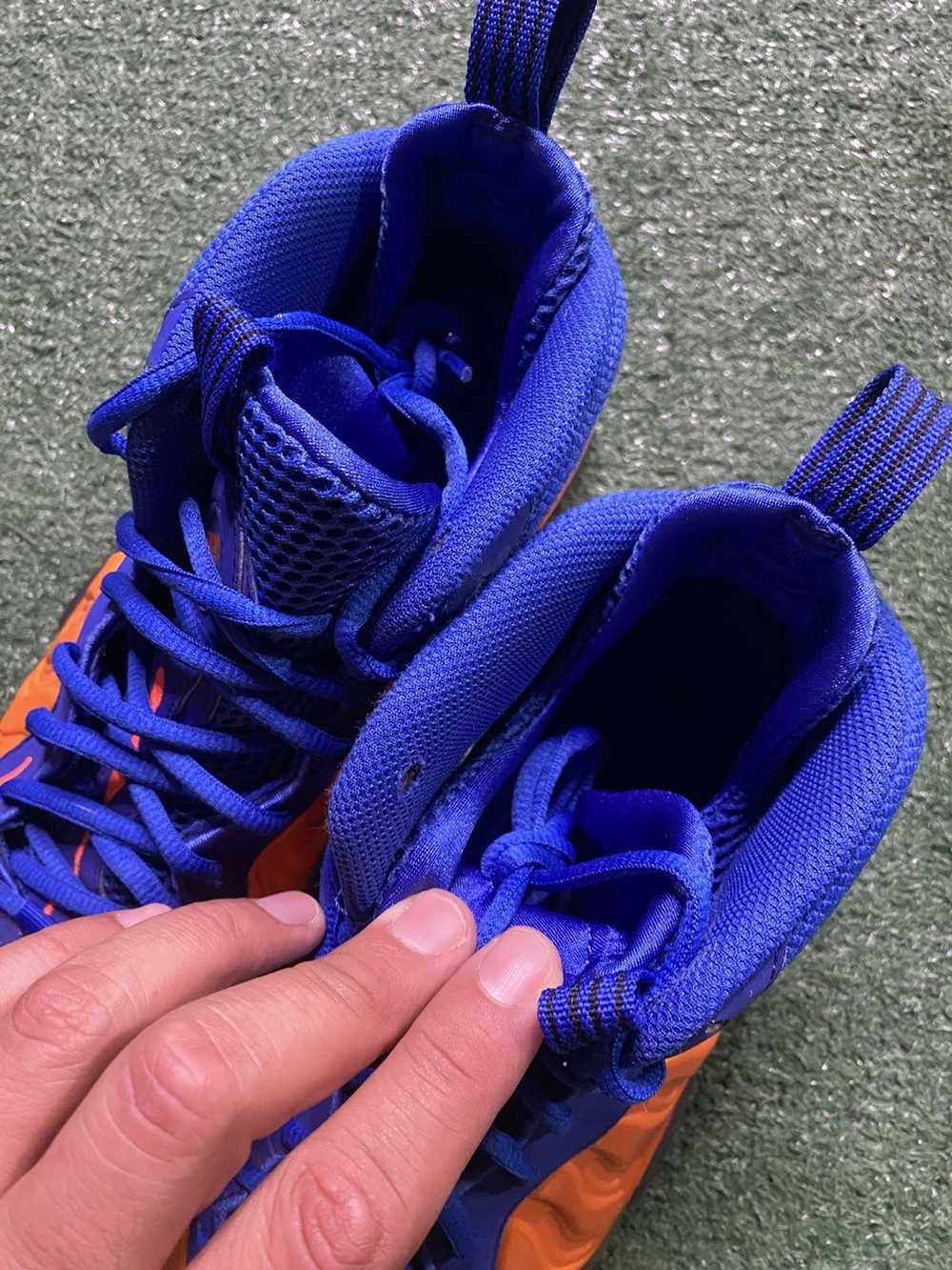 Nike Nike Foamposites New York Knicks Used No Box… - image 8