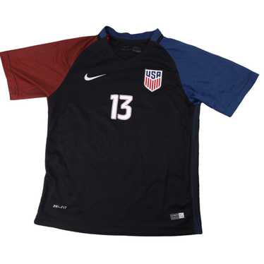 Womens Nike 2014 World Cup USA Soccer Jersey Size L Large 2019 Carli Card  for sale online