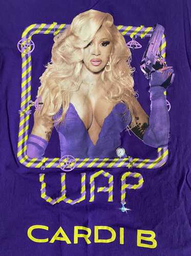 Rap Tees × Tee × Tour Tee Official Cardi B “WAP” M