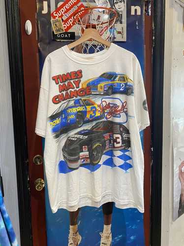 Vtg Dale Earnhardt Jr Tie Dye T-Shirt #8 Nascar Racing All Over