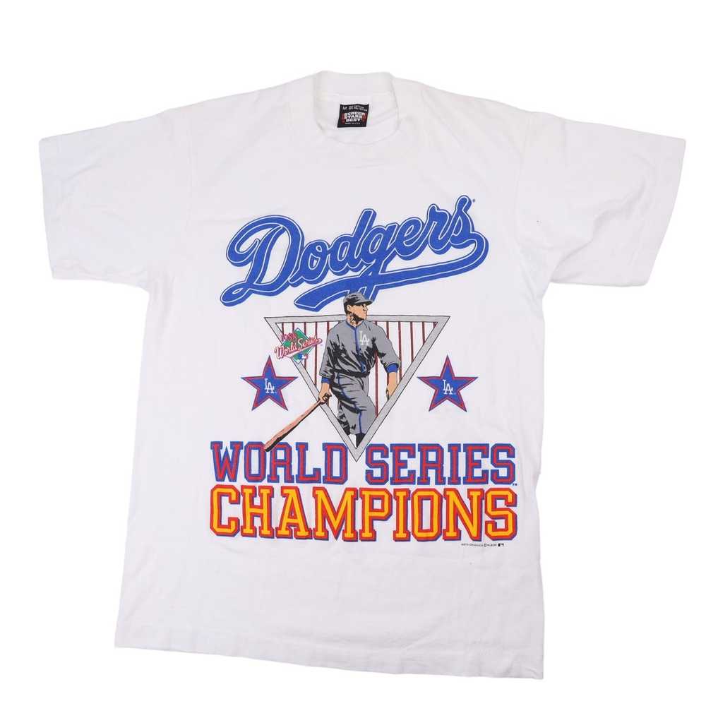 VTG 1988 Salem Dodgers Cartoon World Series Champs Single Stitch T-shirt  Medium