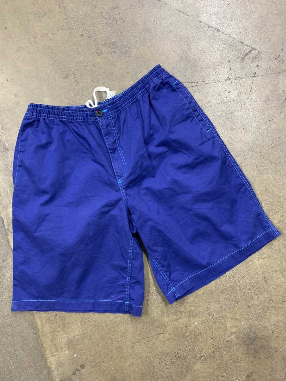 Marni × Streetwear Marni Blue Canvas Shorts - image 1