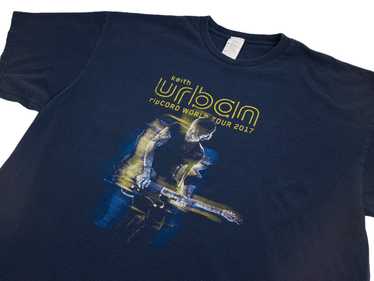 Band Tees × Streetwear × Vintage Keith Urban Ripc… - image 1