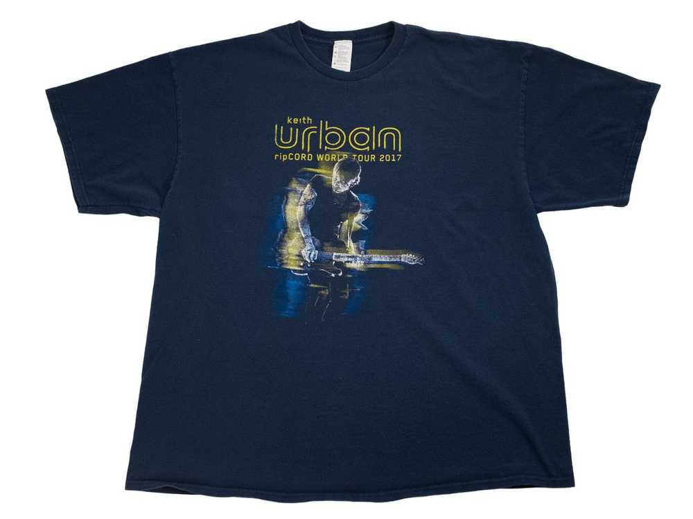 Band Tees × Streetwear × Vintage Keith Urban Ripc… - image 2