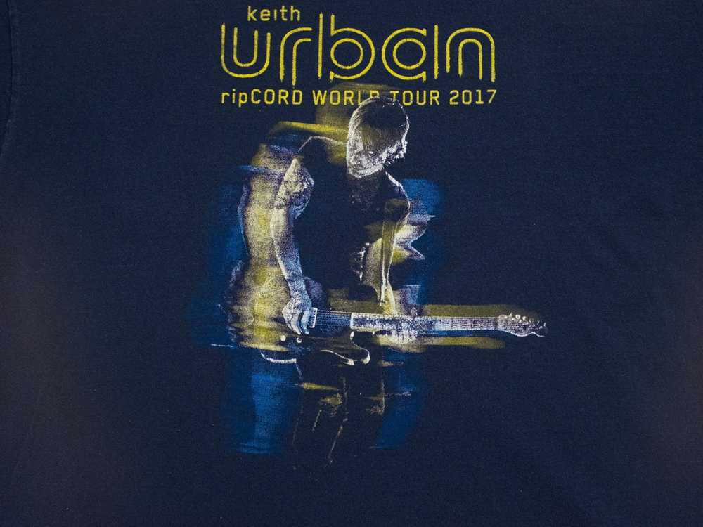 Band Tees × Streetwear × Vintage Keith Urban Ripc… - image 3