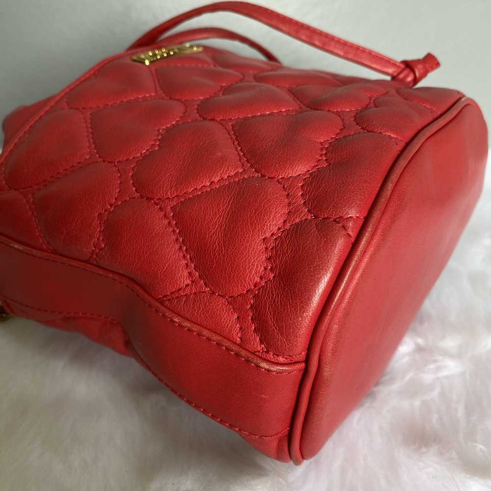 Moschino × Vintage Moschino Vintage Red Quilted H… - image 7