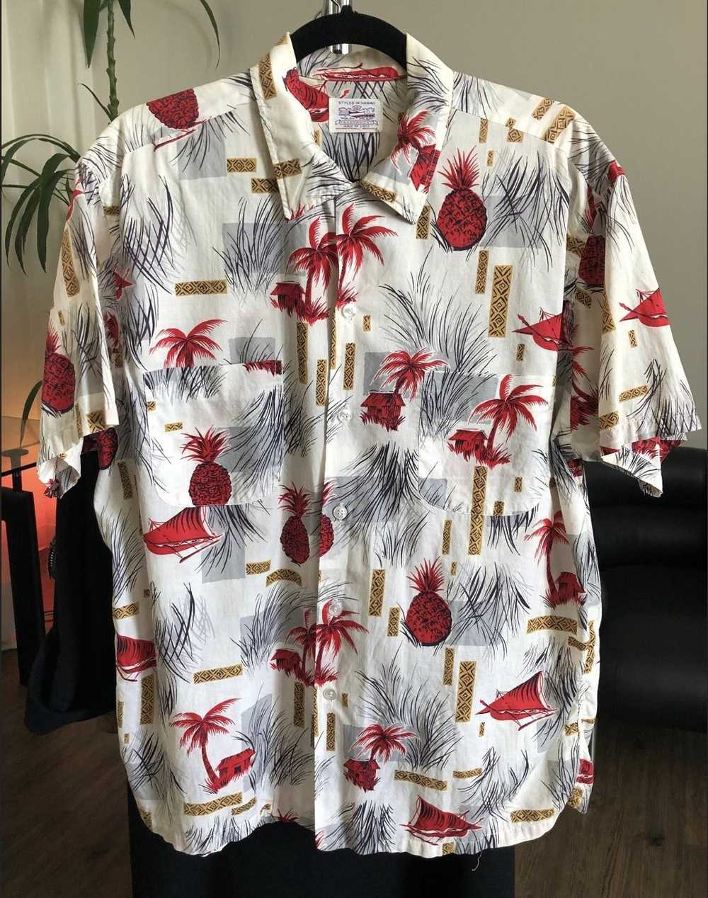 Duke Kahanamoku × Hawaiian Shirt × Vintage Vintag… - image 1