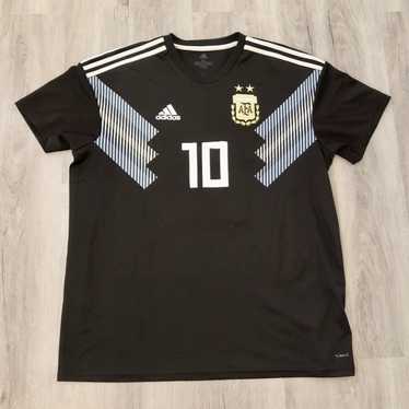 Messi #10 Argentina Away 22/23 Youth Soccer Jersey Set –