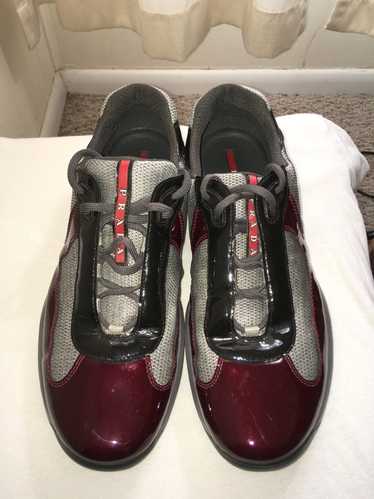 Prada America's Cup Patent Red