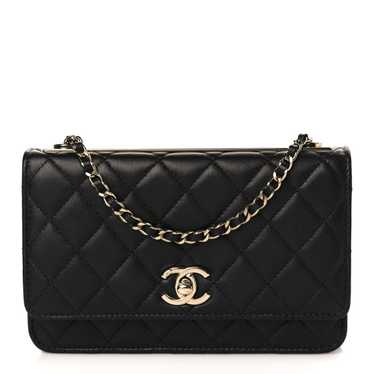Chanel Trendy CC Medium Lamb Black
