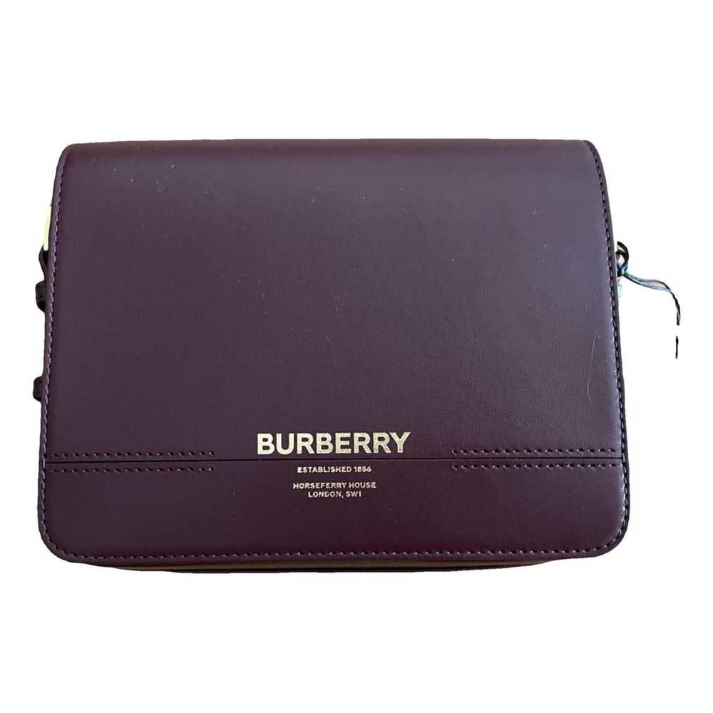 Burberry Grace leather crossbody bag - image 1