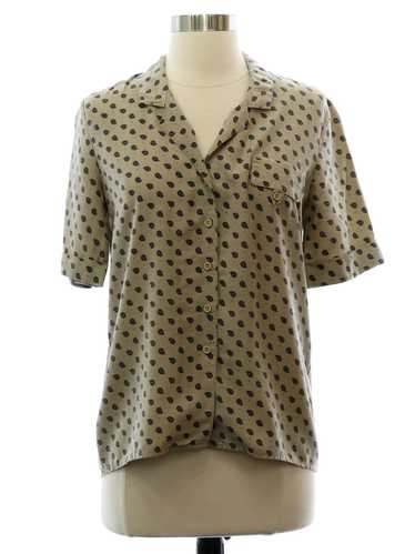 1980's Country Suburbans Womens Rayon Blend Shirt - image 1