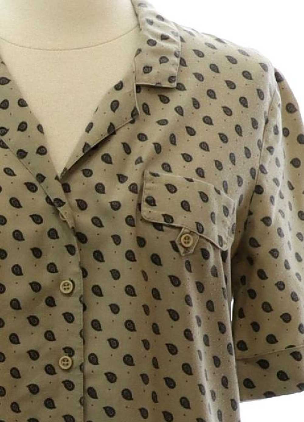 1980's Country Suburbans Womens Rayon Blend Shirt - image 2