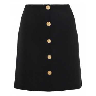 Versace Wool mini skirt
